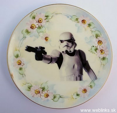 Od babičky vnúčikovi: Star Wars porcelán!