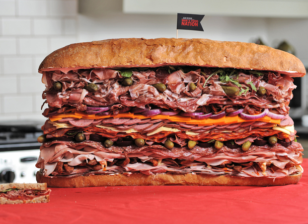 Najmäsitejší sendvič na svete!